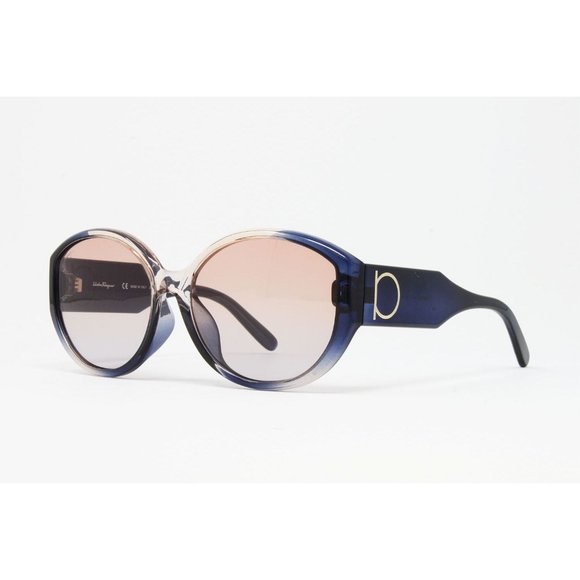 Ferragamo Sunglasses Designer Frames SF947SA 083 Grey Rose Gradient 59mm NEW!